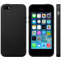 Elegante hoes voor Apple iPhone 5 / 5S / SE (2016) - zwart