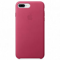 Origineel lederen hoesje Apple-iPhone 8 Plus / 7 Plus - fuschia