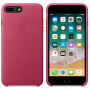 Origineel lederen hoesje Apple-iPhone 8 Plus / 7 Plus - fuschia