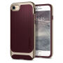 Spigen zeer resistente hoes met visgraatpatroon Apple iPhone 7 / 8 - bruin