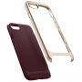 Spigen zeer resistente hoes met visgraatpatroon Apple iPhone 7 / 8 - bruin
