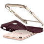 Spigen zeer resistente hoes met visgraatpatroon Apple iPhone 7 / 8 - bruin