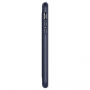 Spigen Rugged Stijlvolle stijlvolle beschermende pantser cover voor Apple iPhone XS - nachtblauw