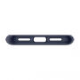 Spigen Rugged Stijlvolle stijlvolle beschermende pantser cover voor Apple iPhone XS - nachtblauw