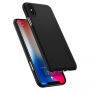 Spigen uiterst dunne, resistente hoes voor Apple iPhone XS - zwart