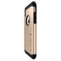 Spigen Pantserwerende hoes met standaard voor Apple iPhone XS - goud