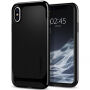 Spigene Neo Premium Beschermhoes voor Apple iPhone XS - glanzend zwart