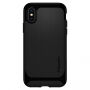 Spigene Neo Premium Beschermhoes voor Apple iPhone XS - glanzend zwart