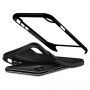 Spigene Neo Premium Beschermhoes voor Apple iPhone XS - glanzend zwart
