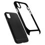 Spigene Neo Premium Beschermhoes voor Apple iPhone XS - glanzend zwart