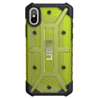UAG Plasma Extreem Bestand Geval voor Apple iPhone XS - geel