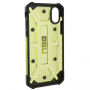 UAG Plasma Extreem Bestand Geval voor Apple iPhone XS - geel