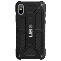 UAG Monarch Extreem resistente koffer voor de UAG Monarch voor Apple iPhone XS - koolstof