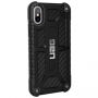 UAG Monarch Extreem resistente koffer voor de UAG Monarch voor Apple iPhone XS - koolstof