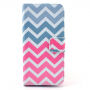 Etui met magnetische clip voor Apple iPhone 5C - Latten