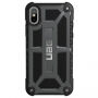 UAG Monarch Extreem resistente koffer voor de UAG Monarch voor Apple iPhone XS - grafiet