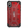 UAG Plasma Extreem Bestand Geval voor Apple iPhone XS - rood