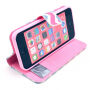 Etui met magnetische clip voor Apple iPhone 5C - Latten