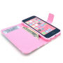 Etui met magnetische clip voor Apple iPhone 5C - Latten