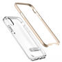 Spigenbeschermkap met magnetische standaard voor Apple iPhone XS - goud