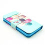 Etui met magnetische clip voor Apple iPhone 5C - Macarons