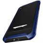 Spigen Signature beschermhoes van kunststof en polycarbonaat voor de volgende toepassingen Apple iPhone XS - blauw