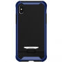 Spigen Signature beschermhoes van kunststof en polycarbonaat voor de volgende toepassingen Apple iPhone XS - blauw
