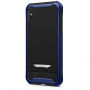 Spigen Signature beschermhoes van kunststof en polycarbonaat voor de volgende toepassingen Apple iPhone XS - blauw