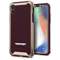 Spigen Signature beschermhoes van kunststof en polycarbonaat voor de volgende toepassingen Apple iPhone XS - goud