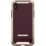 Spigen Signature beschermhoes van kunststof en polycarbonaat voor de volgende toepassingen Apple iPhone XS - goud