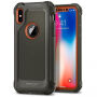 Spigen Armor zeer bestendige beschermhoes met versterkte hoeken voor Apple iPhone XS - groen