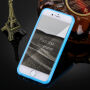 Magische antizwaartekracht zelfklevende hoes Apple iPhone 6 / 6S - geschikt voor zelfportemonnee - zwart-blauw
