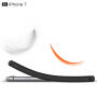 Bestand geborsteld carbon stijl plastic deksel voor iPhone 8 / 7 - donkerblauw