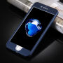 Kunststof deksel voor iPhone 8 Plus / 7 Plus met 360° bescherming - beschermt de voor- en achterzijde van het toestel - donkerblauw