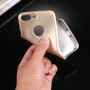 Kunststof deksel voor iPhone 8 Plus / 7 Plus met 360° bescherming - beschermt de voor- en achterzijde van het toestel - goud