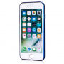 Luxe en ultradunne hoes voor Apple iPhone 8 - blauw