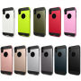 Bestand beschermhoes iPhone XS / iPhone X - geborstelde textuur - donkergroen