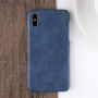 MOFI beschermhoes voor iPhone XS/iPhone X X - donkerblauw