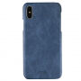MOFI beschermhoes voor iPhone XS/iPhone X X - donkerblauw