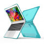 Slagvaste hoes met kantelbare voetjes voor MacBook Pro 13" (A1706 / A1708 / A1989 / A2159) - turkoois