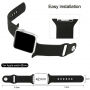 Siliconen sportriem voor Apple Watch Ultra 49mm / 46mm / 45mm / 44mm / 42mm - M/L - groen