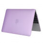 Mat transparante hoes voor MacBook 12" (A1534) - violet