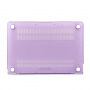 Mat transparante hoes voor MacBook 12" (A1534) - violet
