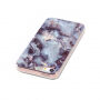 Beschermende plastic hoes voor iPhone 5 / 5S / SE (2016) - paars marmer