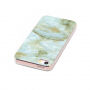 Beschermende plastic hoes voor Apple iPhone 5 / 5S / SE (2016) - lichtblauw marmer