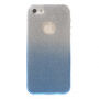 3in1 glitterhoes voor 3in1 glitters voor iPhone 5 / 5S / SE (2016) - blauw