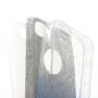 3in1 glitterhoes voor 3in1 glitters voor iPhone 5 / 5S / SE (2016) - blauw