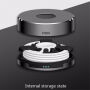 3in1 Power Bank, oplaadstandaard en beschermende kabelbehuizing voor Apple Watch - 1 500 mAh- zwart