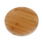 Houten Qi Draadloze Lader voor Apple iPhone - rondzendbrief