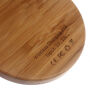 Houten Qi Draadloze Lader voor Apple iPhone - rondzendbrief